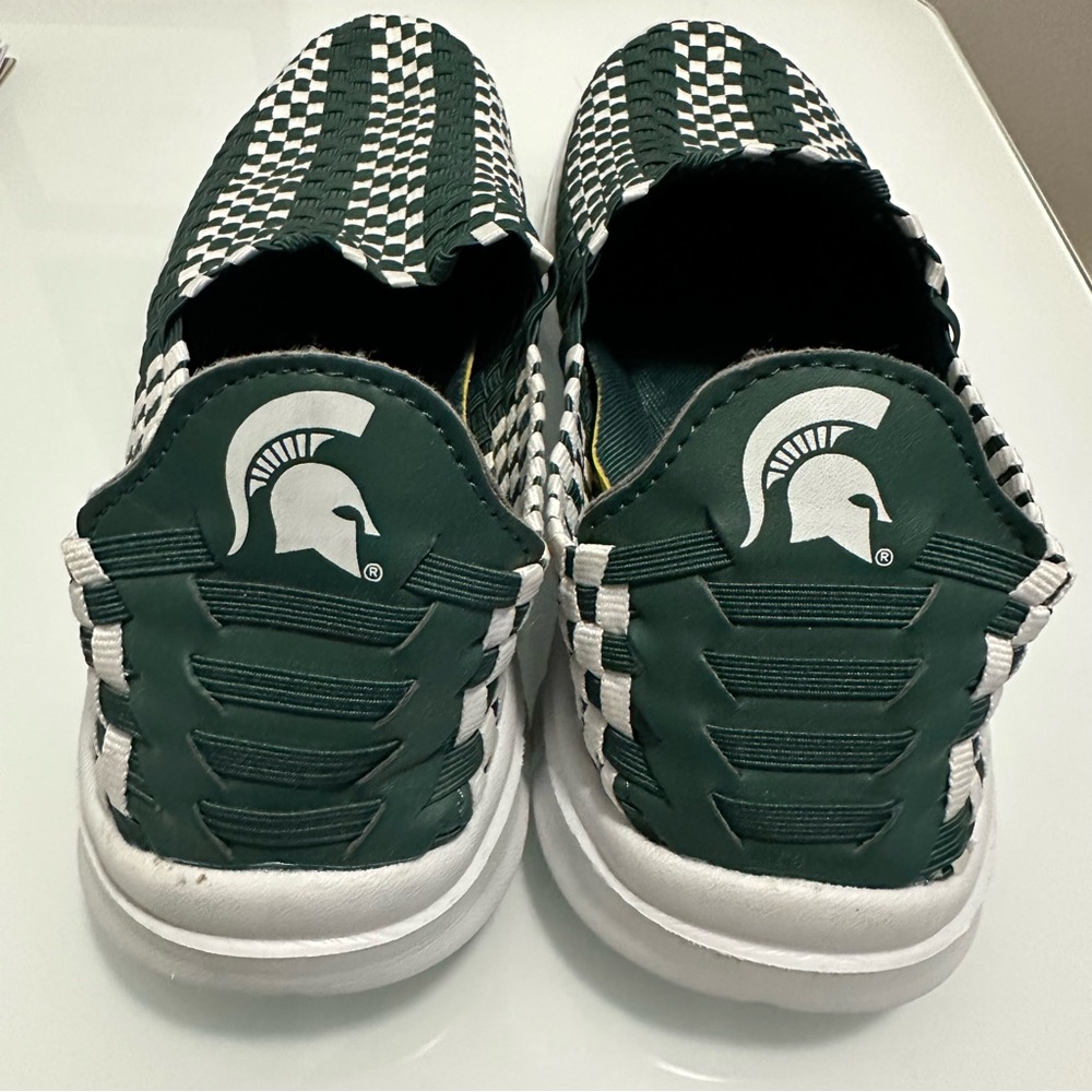 MSU Spartans Patchwork Shoes Women’s 11